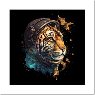 space tiger Posters and Art